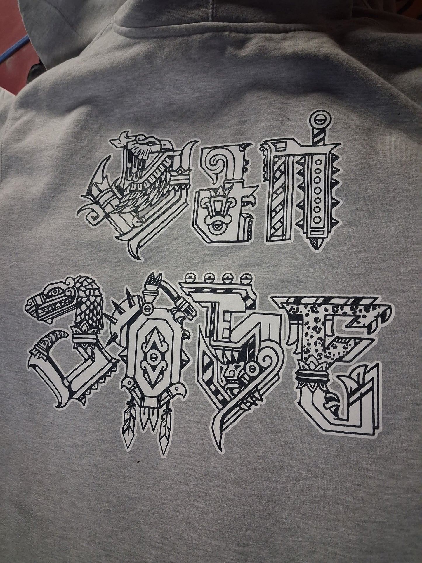 Cancer Hella Sucks x Reyes Muertos Collab Hoodie