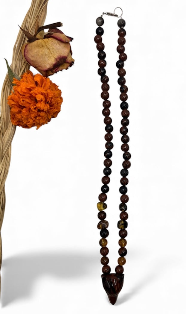 Mahogany Obsidian Coyote