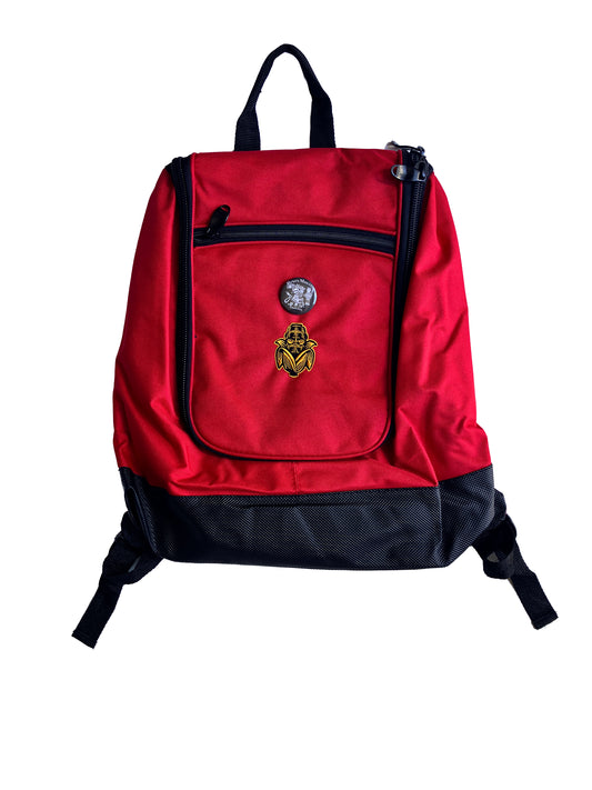 Backpack with Embroidered Corn