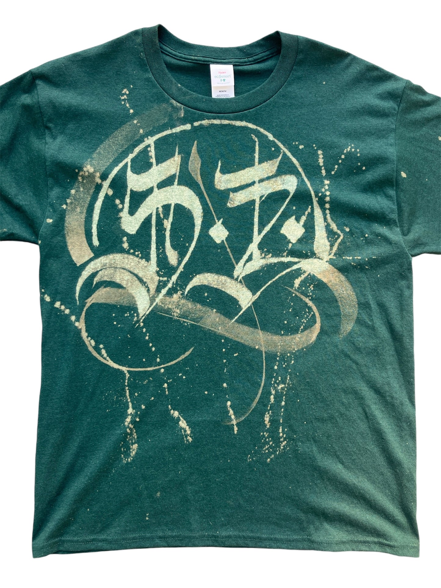 Limited Edition SJ Green Bleach Dyed Tee