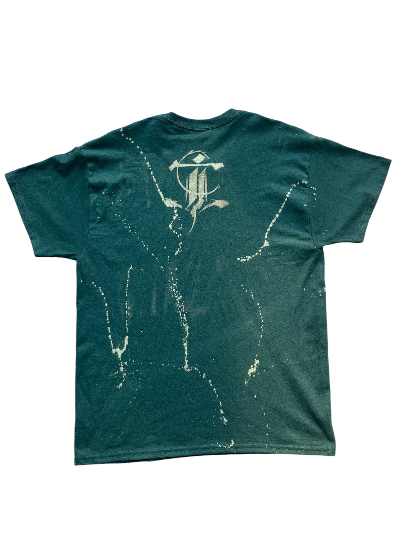 Limited Edition SJ Green Bleach Dyed Tee