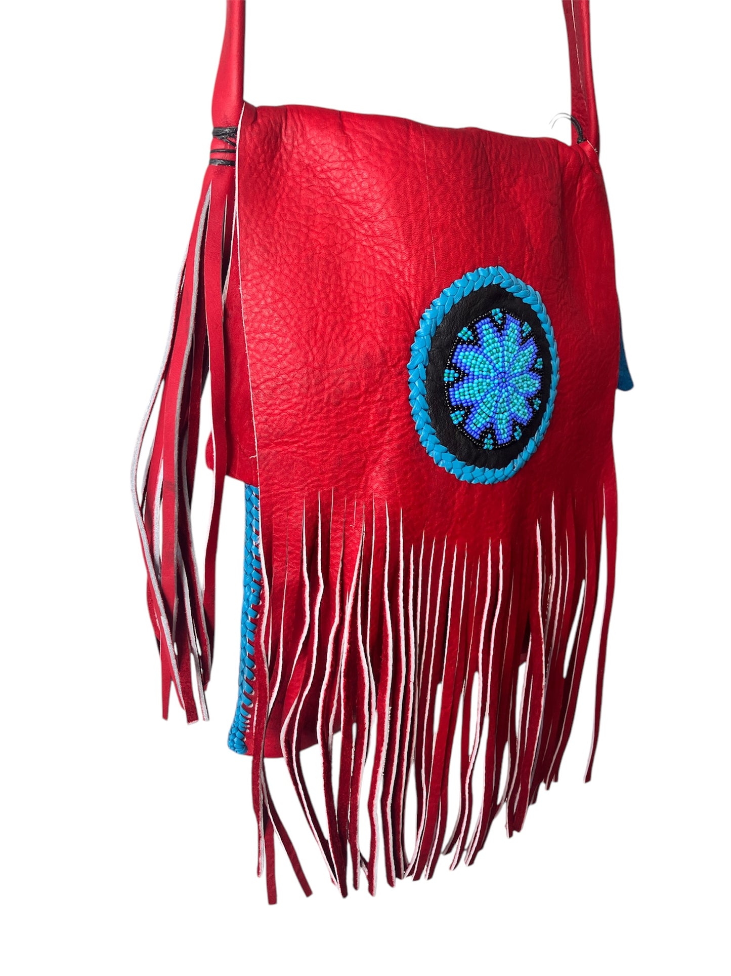 Exclusive Large Medicine Bag in Red