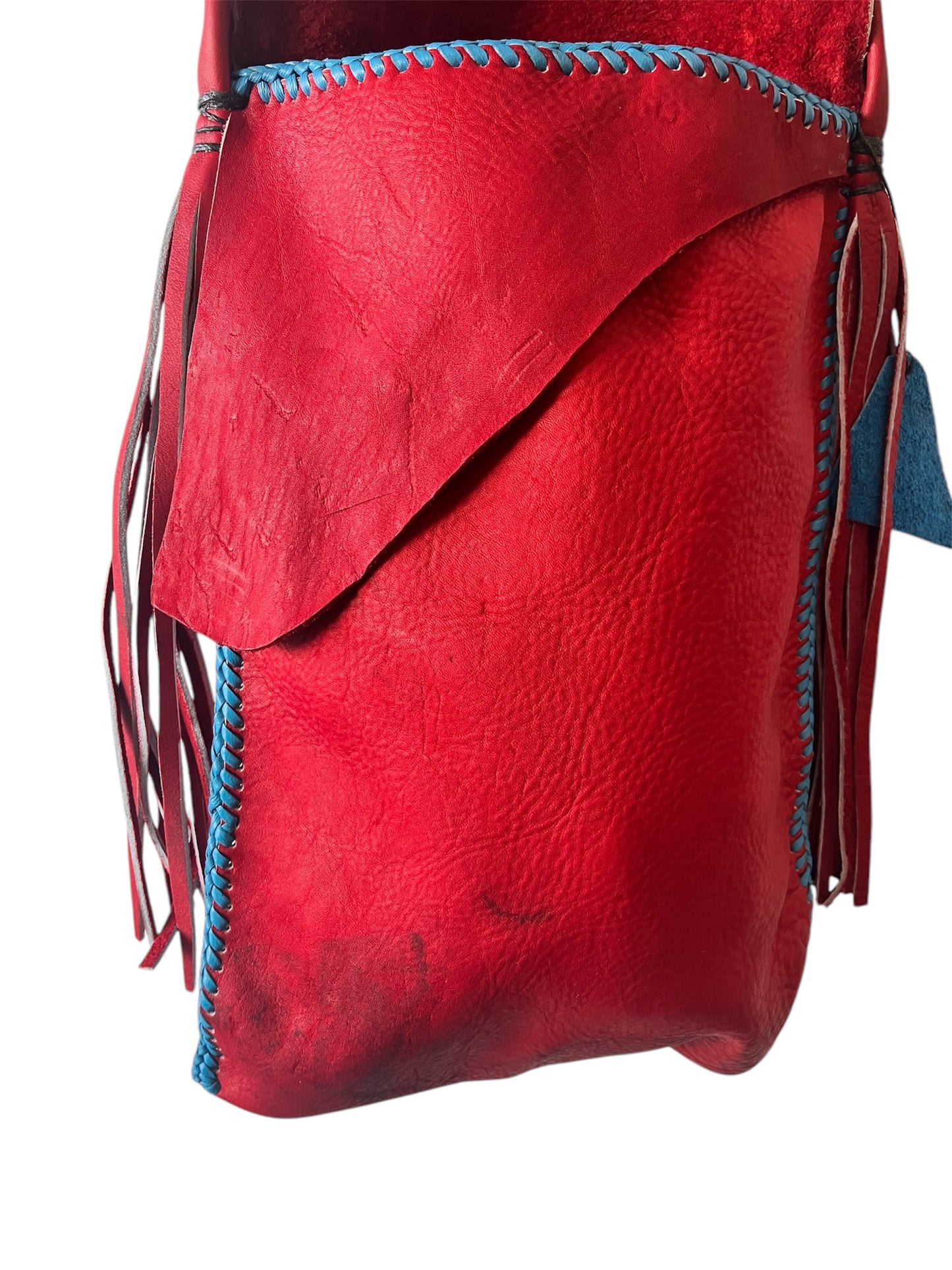 Exclusive Large Medicine Bag in Red