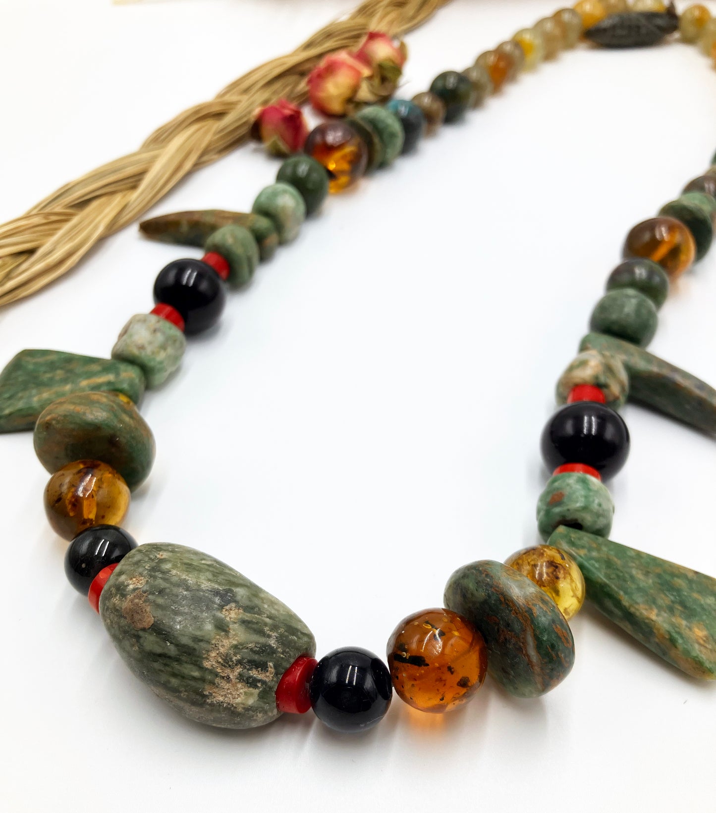 Ancient Nephrite Jade Necklace