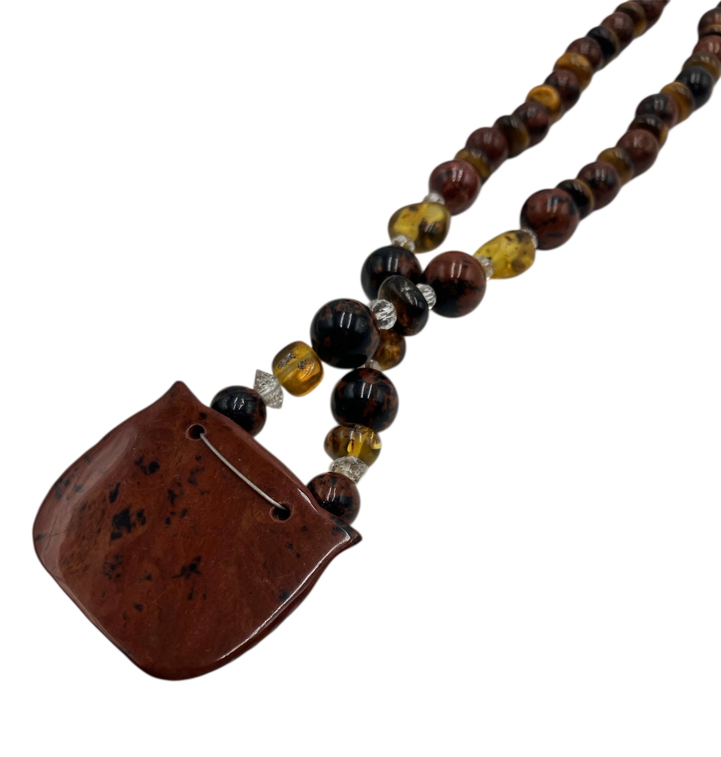 Mahogany Obsidian Owl